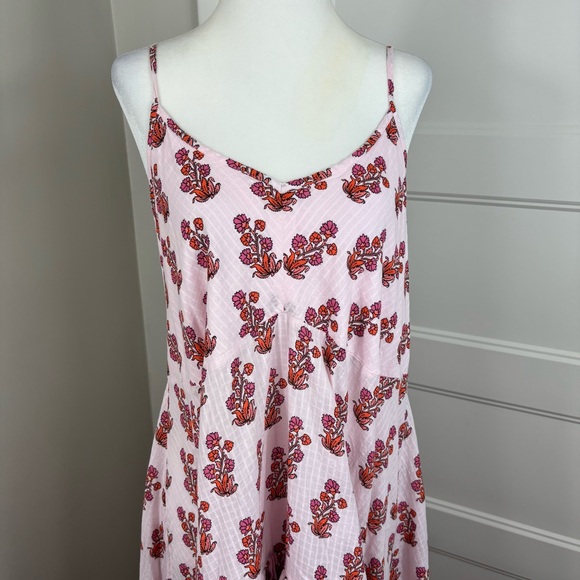 JCrew Soft Gauze Cotton Tiered Beach Dress Size XL - Picture 2 of 6